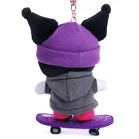 Kuromi "Skateboard" Mascot Plush
