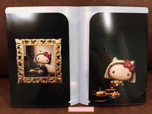 Hello Kitty x Art Collection A5 Double Folder [The Milkmaid]