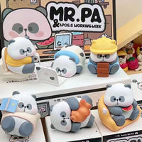 Mr.Pa Working Week Panda Series Blind Box
