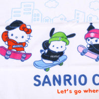 Sanrio Characters "Skateboard" Hand Towel
