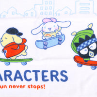 Sanrio Characters "Skateboard" Hand Towel
