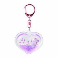 Hello Kitty "Gogo Gal" Heart Keychain [Purple]
