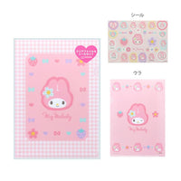 My Melody Y2K A5 File with Sticker Set
