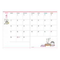 Koupen-chan Monthly Planner A6 Year 2025 [Flowers]
