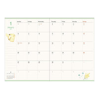 Pokemon Monthly Planner B6 Book 2025 [Pikachu]
