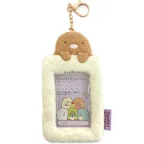 Tonkatsu Fluffy Photo Holder Keychain