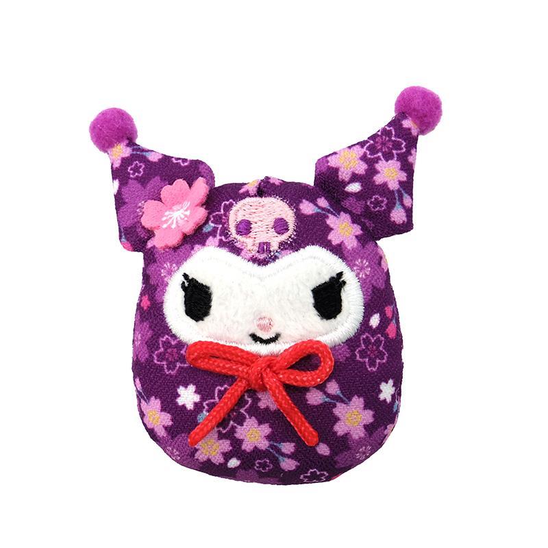 Kuromi Sakura Daruma Plush Magnet