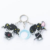 Little Twin Star Magical Twin Comets 3-strand Acrylic Charm B