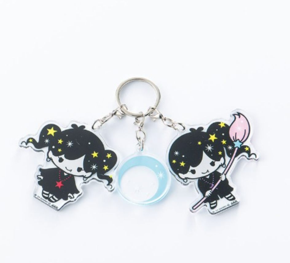 Little Twin Star Magical Twin Comets 3-strand Acrylic Charm B