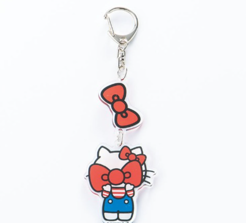 Hello Kitty Bow Keychain