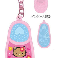 Hello Kitty "Gogo Gal" Mini Sandal Keychain [Tan]