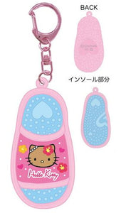 Hello Kitty "Gogo Gal" Mini Sandal Keychain [Tan]