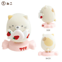 Sumikko Gurashi x Sakuma Strawberry Milk Candy Neko Figure
