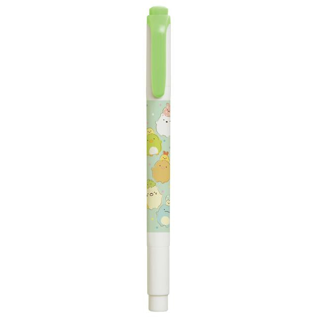 Sumikko Gurashi Green Mildliner Highlighter