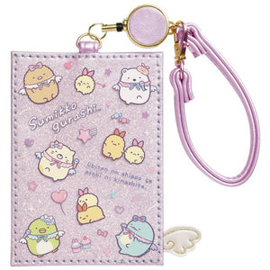 Sumikko Gurashi "Angel Ebiten Idol" Glitter Pass Case