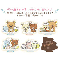 Rilakkuma "Let's All Be Full and Satisfied" Acrylic Stand Blind Box
