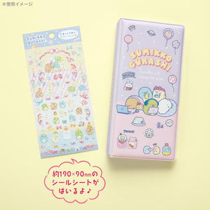 Sumikko Gurashi "Trend Collection" Sticker Collect Book [Blue Plaid]