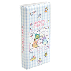 Sumikko Gurashi "Trend Collection" Sticker Collect Book [Blue Plaid]