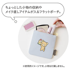 "Basic Rilakkuma Favorite Things" Flat Pouch