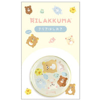 Rilakkuma "Let's All Be Full and Satisfied" Glass Chopstick Holder
