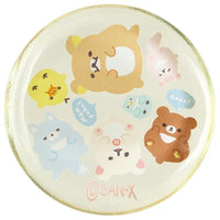 Rilakkuma "Let's All Be Full and Satisfied" Glass Chopstick Holder
