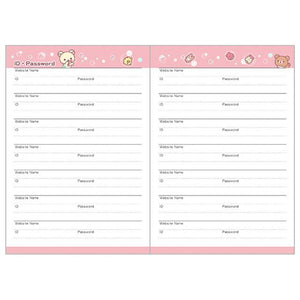 Rilakkuma Schedule Book Year 2025 with Outer Pocket