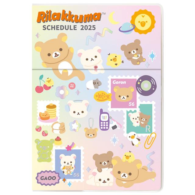 Rilakkuma Planner Year 2025 with Outer Pocket