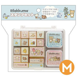 "Basic Rilakkuma Favorite Things" Medium Stamp Set