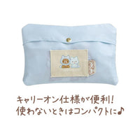 Chairoikoguma "Aokogu & Chairoikoguma's Sleepover" Tote Bag
