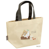 "Basic Rilakkuma Favorite Things" Canvas Lunch Bag
