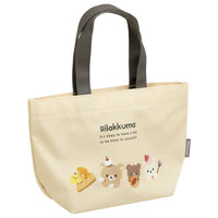 "Basic Rilakkuma Favorite Things" Canvas Lunch Bag
