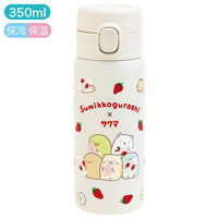 Sumikko Gurashi x Sakuma Strawberry Milk Candy Stainless Steel Bottle
