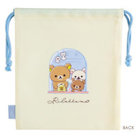 Rilakkuma "Rainy Day" Drawstring Bag
