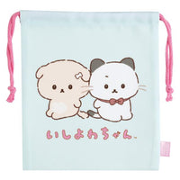 Ishiyowa-chan Character Mix Drawstring Bag
