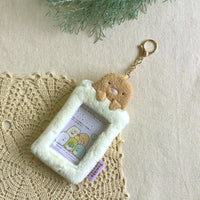 Tonkatsu Fluffy Photo Holder Keychain
