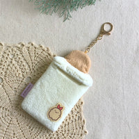 Tonkatsu Fluffy Photo Holder Keychain
