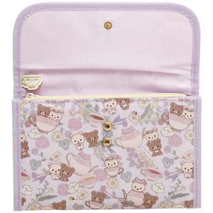 Kori-Kogu Floral Tea Time Card/Document Case