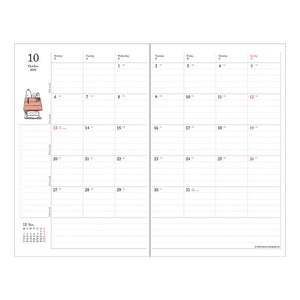 Snoopy Weekly Planner A5 Year 2025 [Reading]