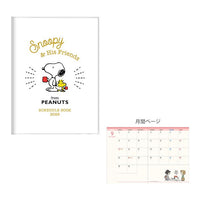 Snoopy Monthly Planner A5 Year 2025 [Snoopy & Friend]
