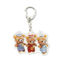 Rilakkuma Kobe & Tokyo Skytree & LaLaport Expocity Store Manager Keychain