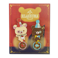 Korilakkuma & Chairoikoguma Circus Pin Set [Japan Store Limited]
