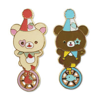 Korilakkuma & Chairoikoguma Circus Pin Set [Japan Store Limited]
