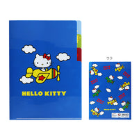 Hello Kitty 50th Anniversary Clear File Folder A5 [Dark Blue]
