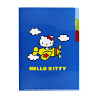 Hello Kitty 50th Anniversary Clear File Folder A5 [Dark Blue]
