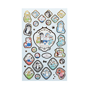 Mofusand x Sanrio Characters Masking Sticker - Paw