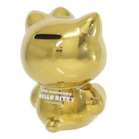 Hello Kitty 50th Anniversary Gold Piggy Bank
