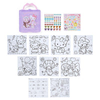 Sanrio Girls Pink Coloring & Sticker Set
