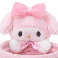 My Melody Rope Basket with Mascot Plush [Small]
