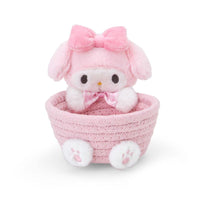 My Melody Rope Basket with Mascot Plush [Small]
