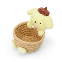 PomPomPurin Rope Basket with Mascot Plush [Small]
